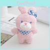 Charming Plush Bear Keychain Toy Cute Rabbit Bag Ornament Gift