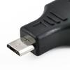 2Pack USB2.0 MicroUSB Male to Type A Female OTG Adapter Connectors Converters Coupler for Androids Devices and Tablets
