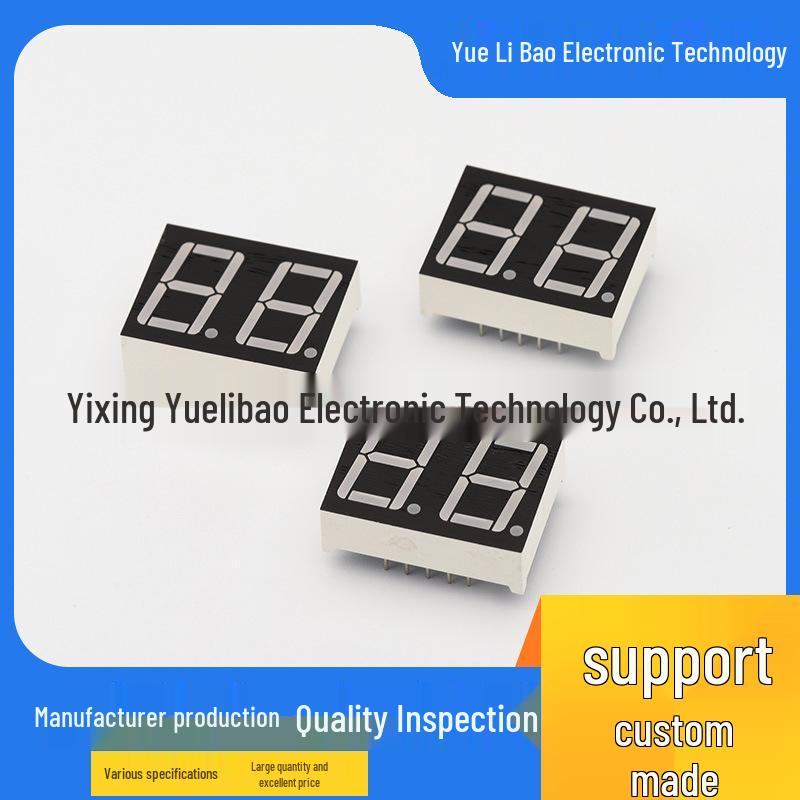 0.56" LED Display Module: 2-5 Digit Red/Blue, Common Cathode/Anode, Customizable