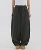 PIANER [2 Pack] Linen-Like Side Pleated Balloon Pants (3 Colors) (Type A)