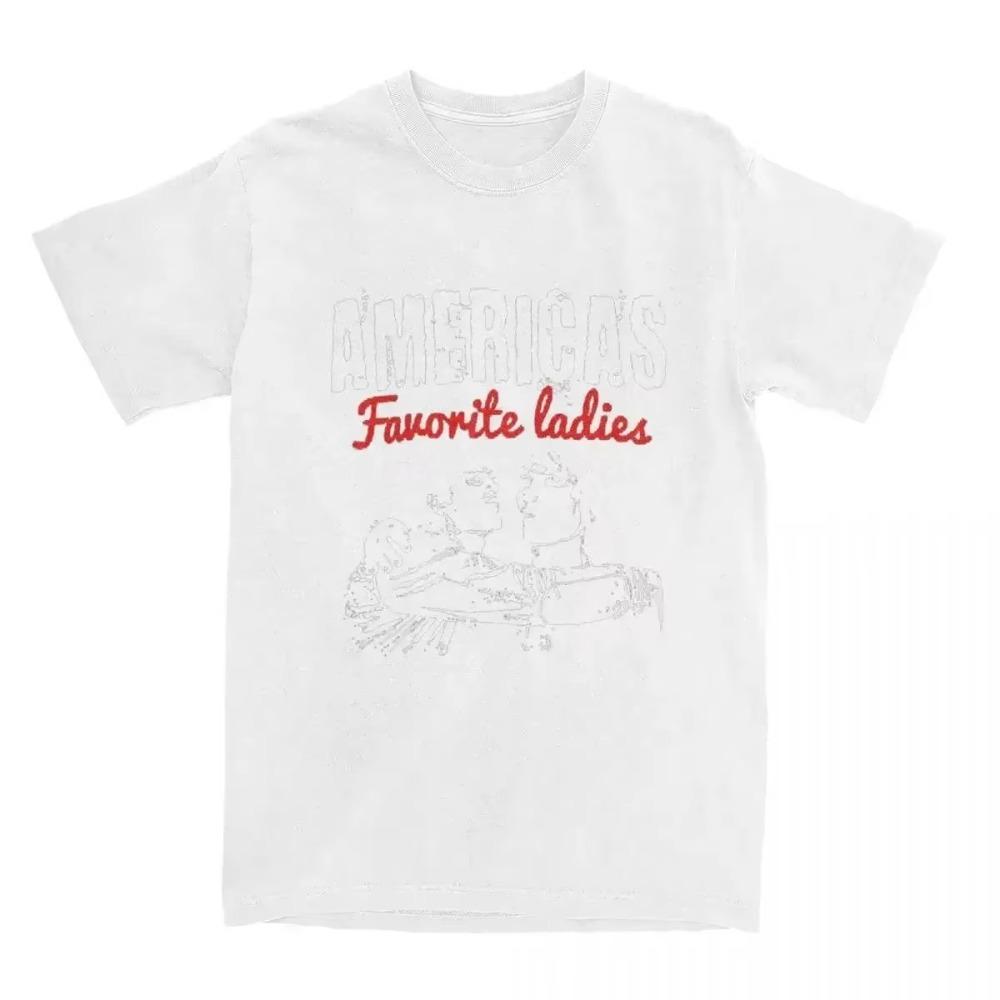 America's Favorite Ladies Shirt Merch Jake Webber Johnnie Guilbert T Shirts 100% Cotton Clothing Fashion Tees Summer