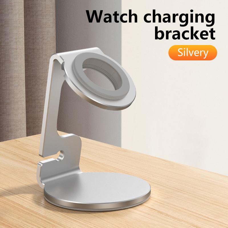 Aluminum Silicon Bracket Charger Stand Dock Station Charging Holder For Iwatch/Apple Watch Stand Serie Ultra/Se/8/7/6/5/4/3/2/1
