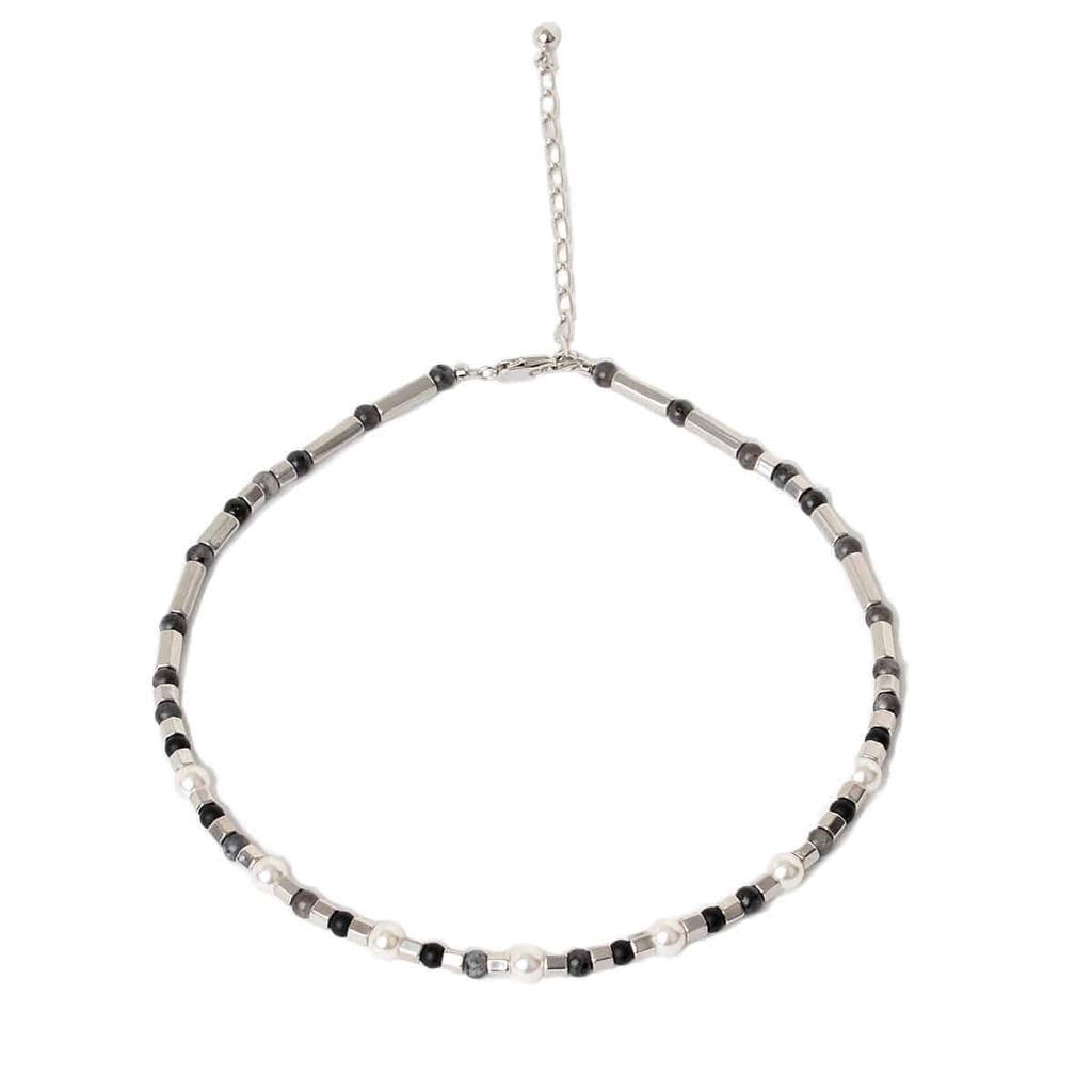 Mezmic Color Beads Pearl Pharaoh Necklace
