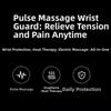 9 Intensitätsstufen Handgelenkmassagegerät 5 Massage-Modi Heizwickel-Pad Handgelenk Hand Massager Büro