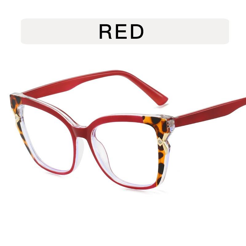 

Transparent Computer Glasses Frame Women Cat-eye Frame Anti Blue Light Eyewear Blue Light Blocking Glasses Optical Spectacle Eye красный