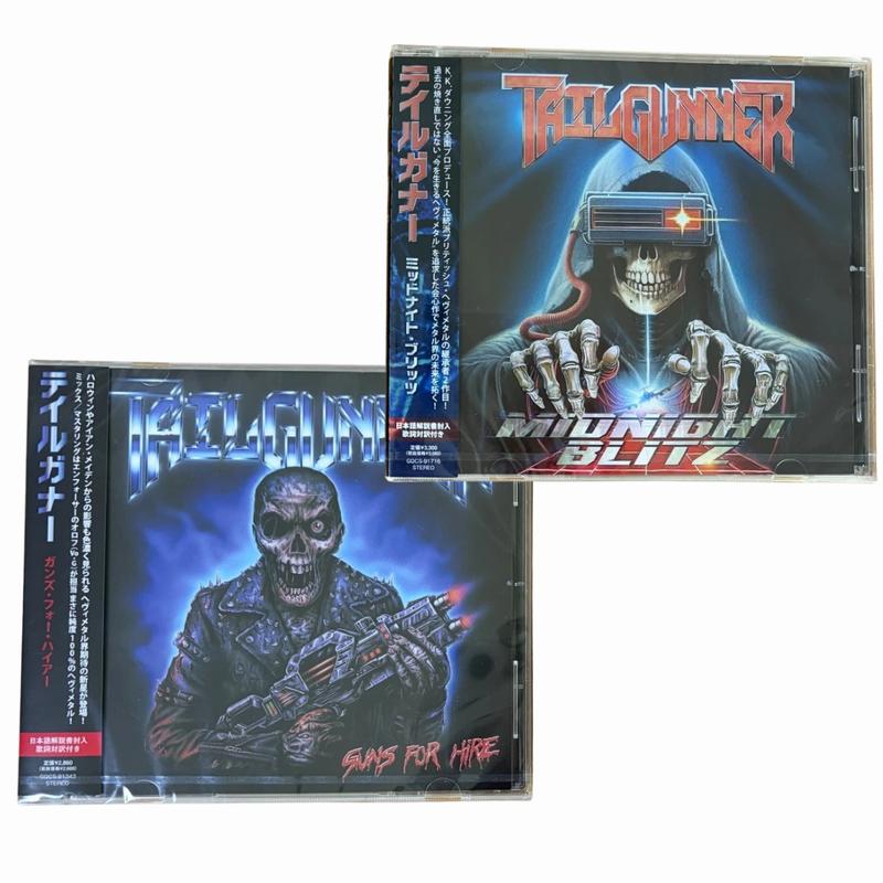 Brand-NEW TAILGUNNER GUNS FOR HIRE Midnight Blitz Japan CD Guns For Hire