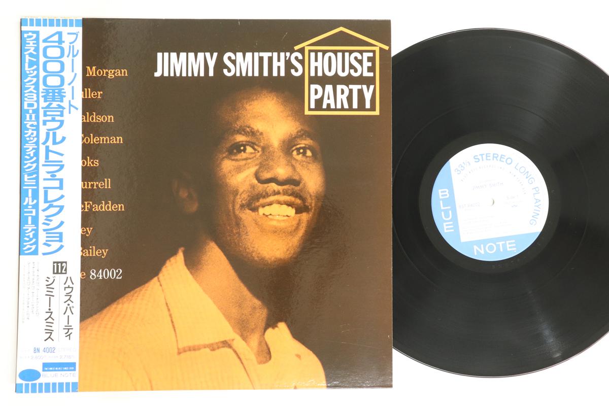 

LP Record JIMMY SMITH - House Party BST84002,BN4002 BLUE NOTE 1985 Japan Obi Jazz Used