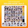 ATEEZ Neues Mini-Album Nr. 12 GOLDEN HOUR : Teil 3 SW Spezialkarte Hongjoong Seonghwa Postkarten Yunho Yeosang San Geschenkkarte für Fans