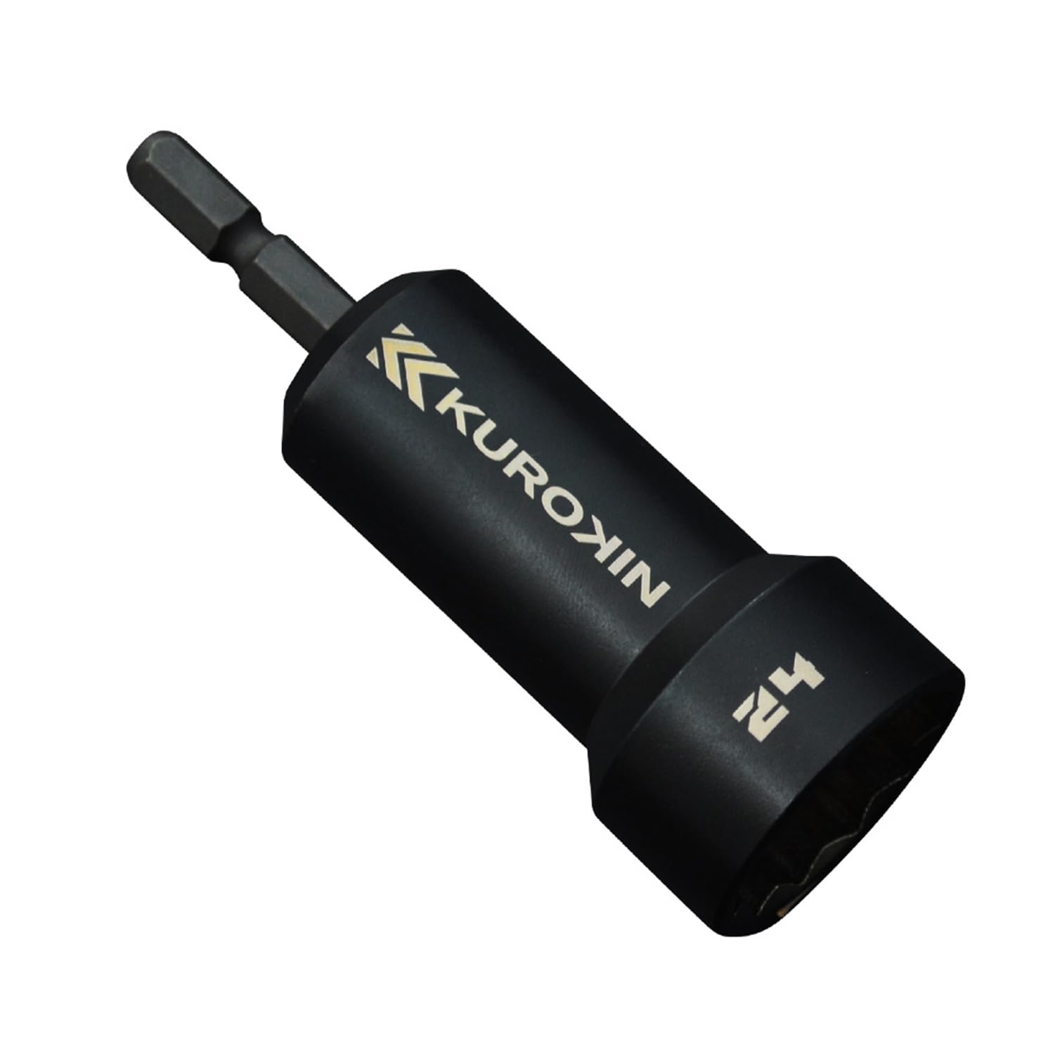 

Fujiya Semi-Long Socket, Black Gold, 24mm Flats, 90mm Overall Length, 512-24-BG