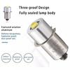 P13.5S E10 BA9S Base 5W LED Upgrade Bulbs White Maglite Flashlight 6500K 3W DC6V-24V Replacement Bulbs Torches Work Lamp Bulbs 7
