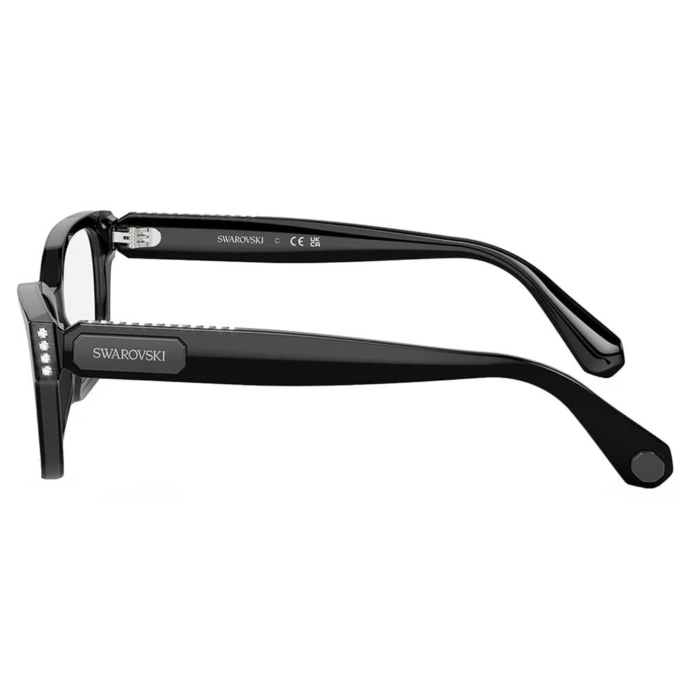 Swarovski Sk 2013 1010 54mm Womens Rectangle Eyeglasses 54mm Black Grey