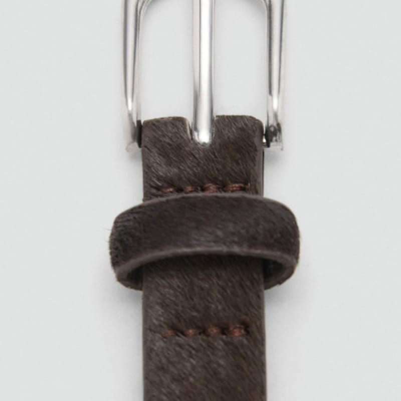 

Mango MANGO WOMAN Ремень FINOP Темно-коричневый 17045992 L