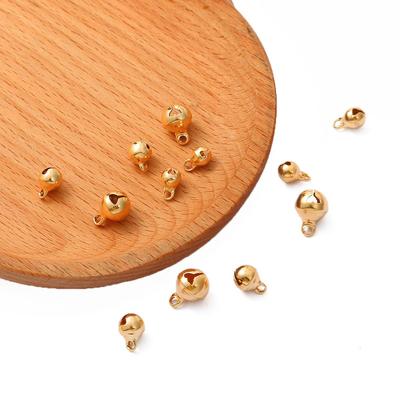 10PCS/Bag Copper Bell With Slight Sound For DIY Handmade Jewelry