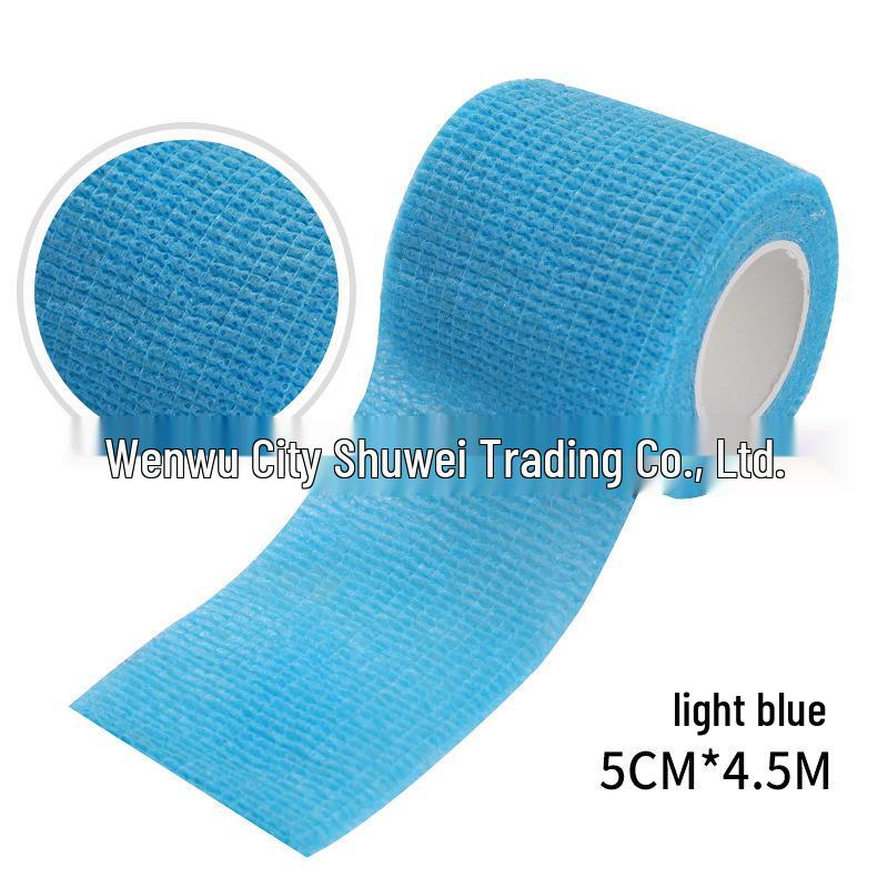 Elastic Sports Bandage: Self-Adhesive Wrist Support & Finger Guard with Non-Woven Fabric