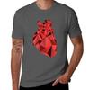 Polygon Heart Tshirt Work Wear Lightweight Tee