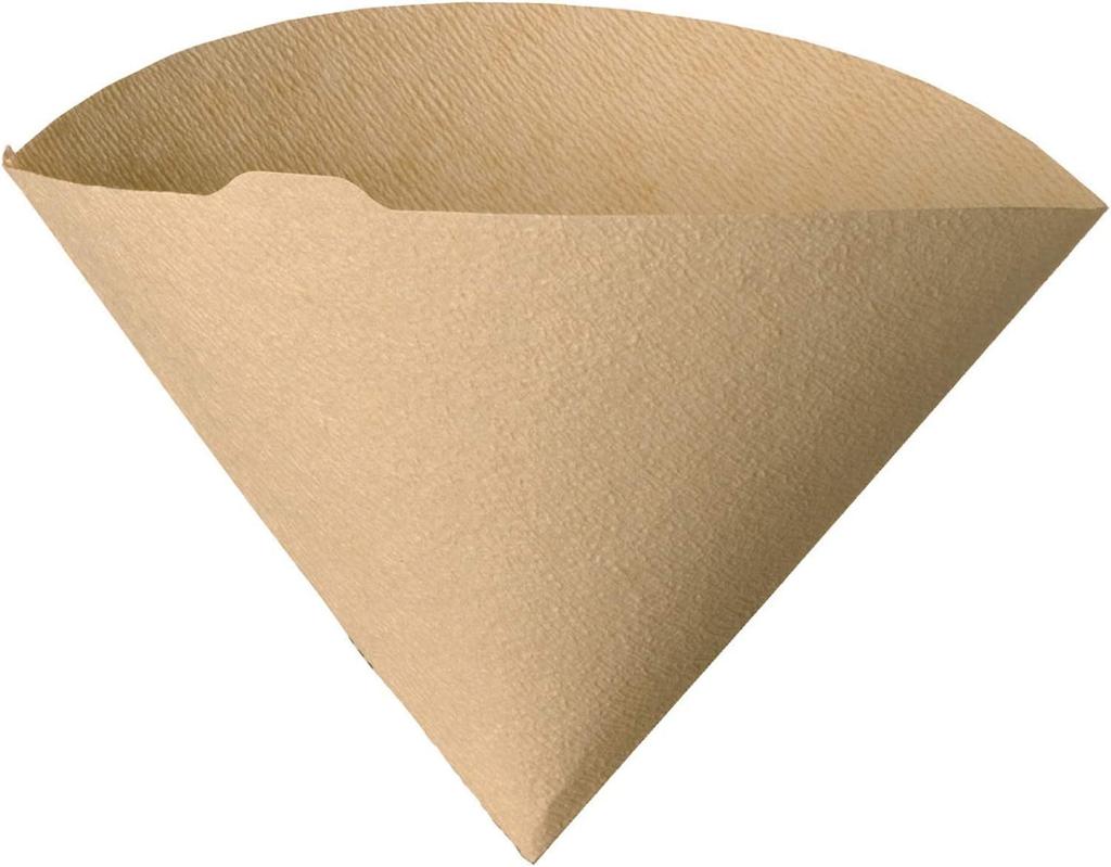 No-brand product HARIO V60 Paper Filters VCF-01-100M Unbleached Cone Pour Over Coffee Filter 1-2 Cup Capacity 100 Sheets Per Pack 3 Packs Set