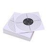 100pcs Lot 14*14cm Archery Target Paper Face for Arrow Bow Shooting Hunting Practice (White)