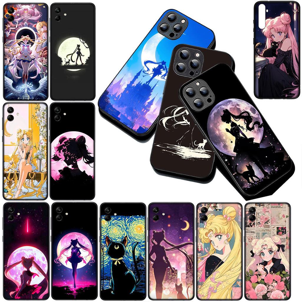 Girl S-Sailors-Cartoon Moon Phone Cover for Motorola Moto Edge 50 30 Fusion 40 NEO Ultra Pro G35 G45 G75 G85 G35 Protective Case