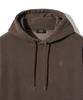 GAKKAI UNIONS Ethnic Sleeve Pigment Hoodie Brown