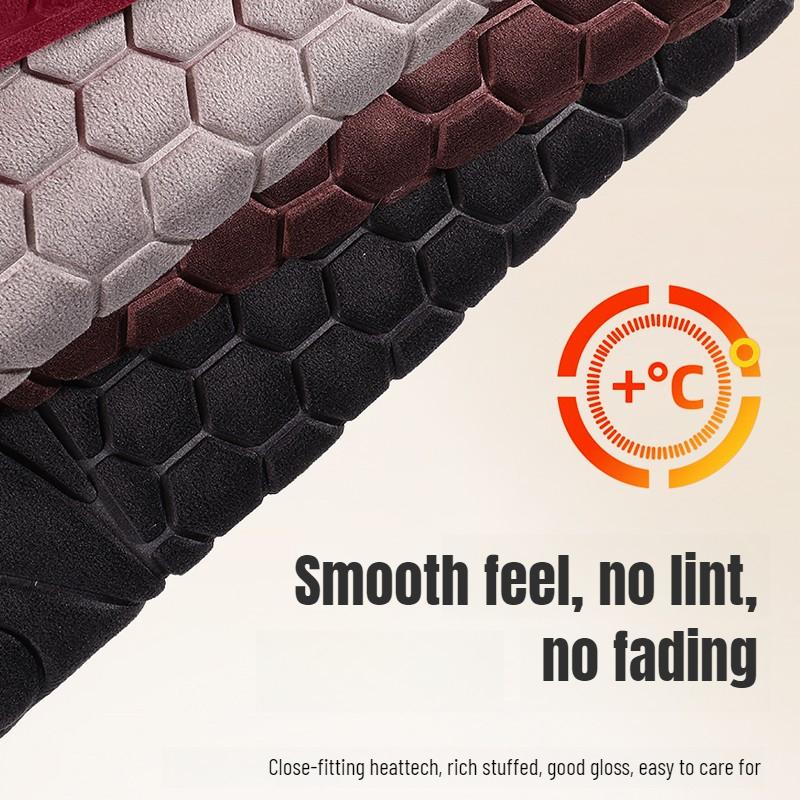 Winter Autositzkissen Kurzes Plüsch Sitzschoner Pad mit Rutschfester Rückseite Flockstoffbezug Universelle Vordersitzbezüge