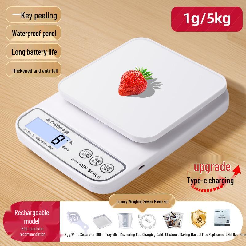 Chigo High-Precision Kitchen Scale for Baking and Food Measuring
