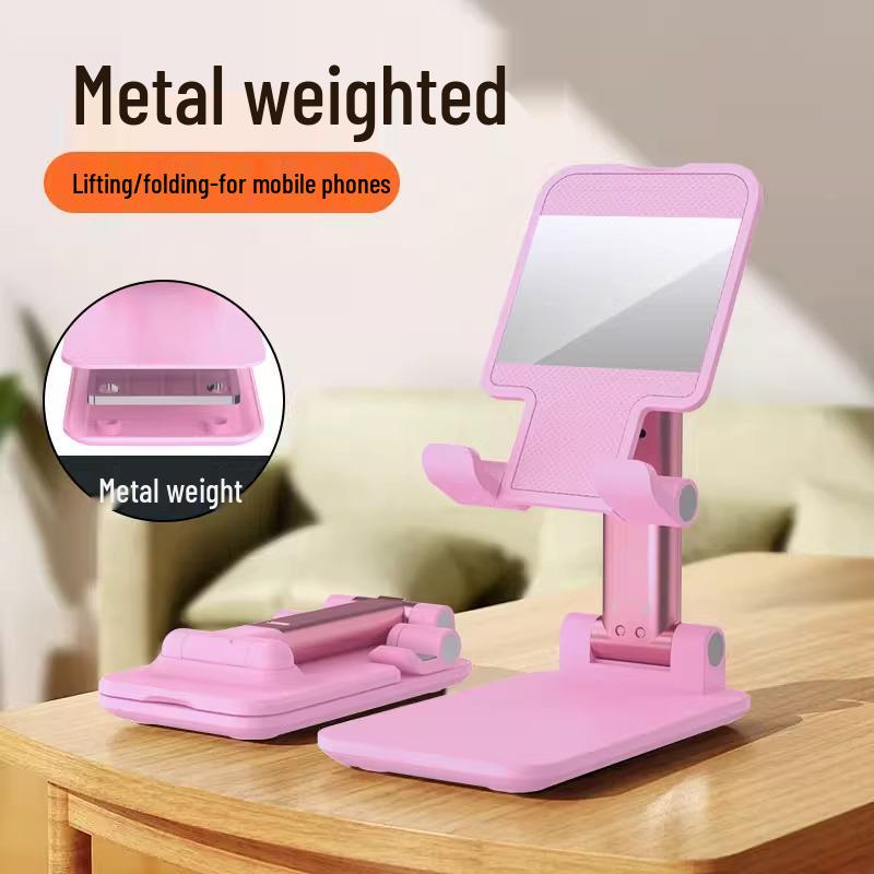 Universal Adjustable Foldable Phone & Tablet Stand for Streaming and Viewing