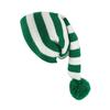 Merry Christmas Hat Christmas Knitted Hat Green Red Santa Beanie Hat Fashion   Warm