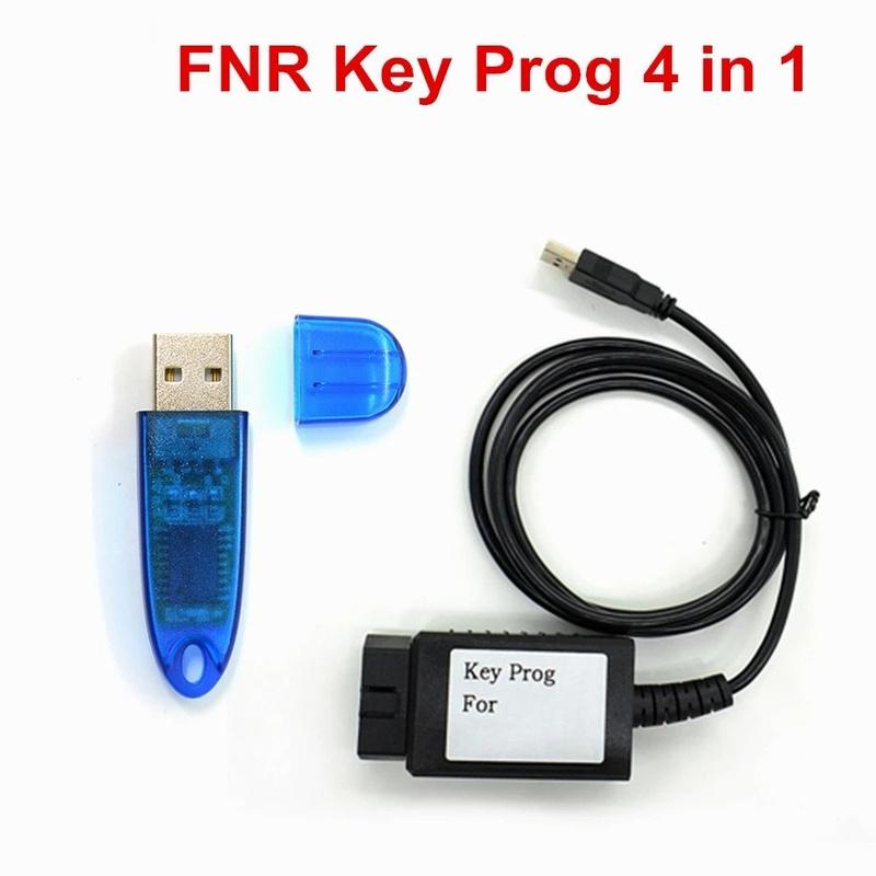 2026 Key Programmer FNR 4 IN 1 USB Dongle Vehicle Programming For F-ord/Re-nault/Nis-san FNR Key Prog 4-IN-1 By Blank Key
