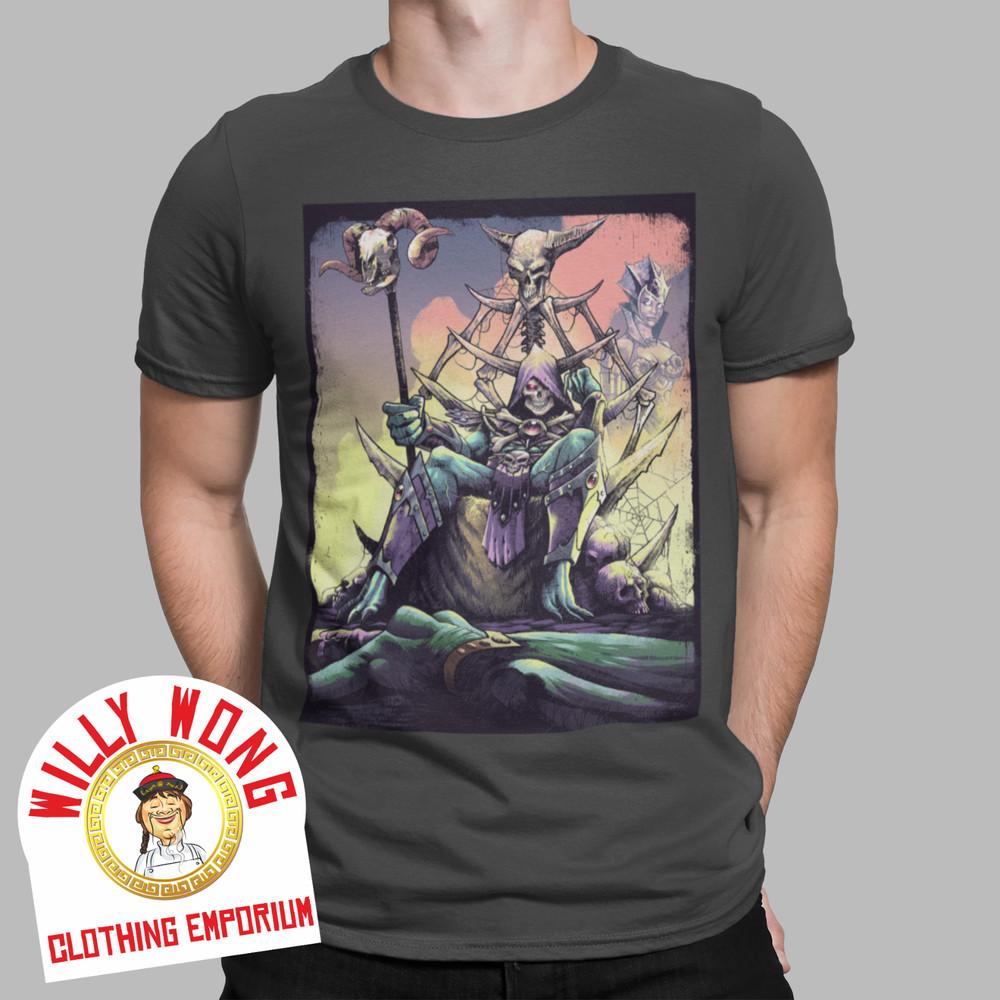 Skeletor T-Shirt King Heman Cartoon Retro Classic 80s Evil Tee Movie  Gift Unisex T-Shirt XXL