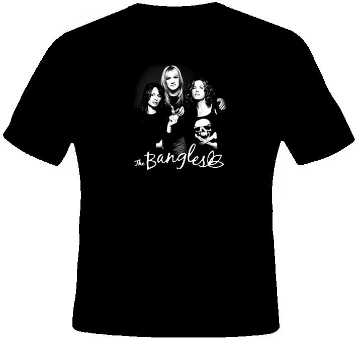 The Bangles 80s Girl Band Black Graphic T Shirt Unisex T-Shirt XXL