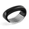 new Stainless Steel Garlic Press Manual Ring Shape Garlic Squeeze Minced Tool Kitchen Vegetable Chopper Garlic Crusher Home Gadgetsfor