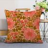 soft Comfortable Pillow Case for Sofa Living Room M-michelle P-parascandolo flowers Home office Decor Protective Covers
