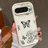 Butterflies Pattern Case For Google Pixel 10 9 Pro XL 9A 8A 7A 8 7 Pro Shockproof Soft Silicone Phone Cover For Pixel 9 8 7 Pro