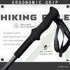 Ultraleichte Carbonfaser Trekkingstöcke Wanderstöcke Wanderstock Faltbar Teleskopischer Wanderstock Nordischer Bergsteigerstock