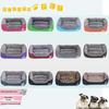 Four Seasons Universal Pet Bed - Customizable Logo, Fleece Warmth, Square Design for Dogs & Cats