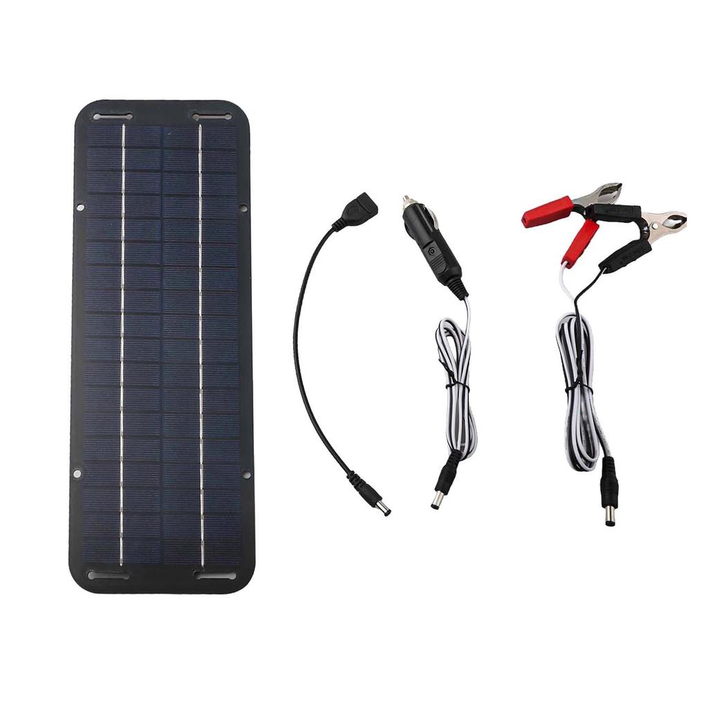 30W Solar Panel Charger for Recreational Vehicles and Boats