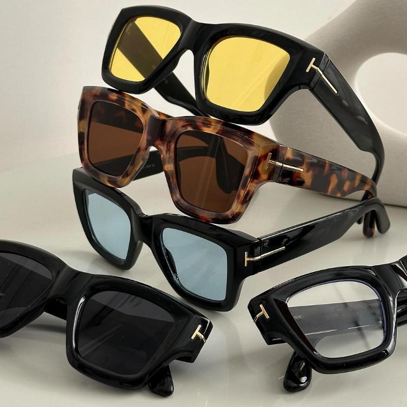 Square Small Frame Black Fashion Women's Sunglasses Retro Simple Suitable for Daily Commuting Shopping Po Accessories