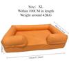 Large Waterproof Dog Bed Sofa Luxury Washable Removable Dog Beds Puppy Elderly Dogs Bed Care Paralyzed Rehabilitation Pet Sofas