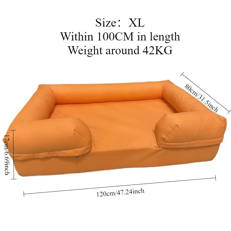Large Waterproof Dog Bed Sofa Luxury Washable Removable Dog Beds Puppy Elderly Dogs Bed Care Paralyzed Rehabilitation Pet Sofas