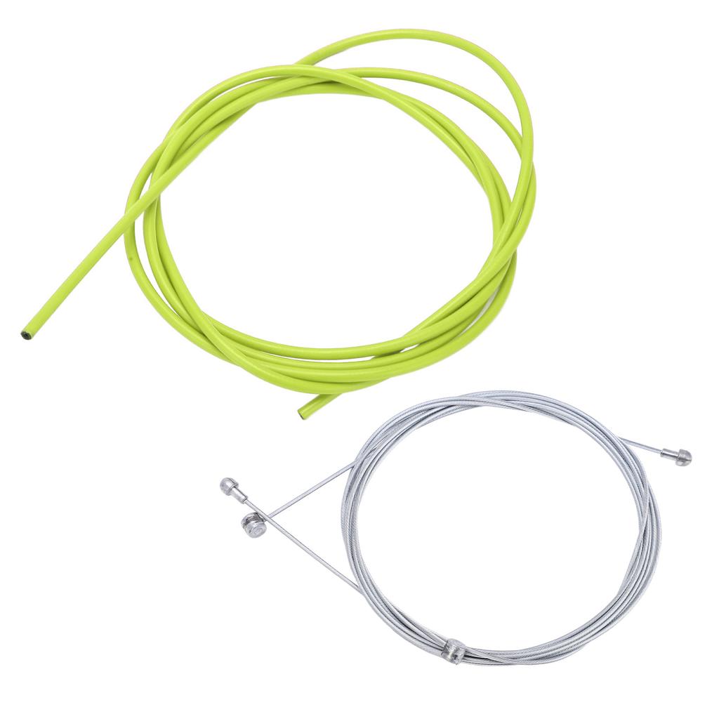 BOLANY Bike Bicycle Brake Cable and Housing Set Stable Strong 5mm Bicycle Brake CableGreen