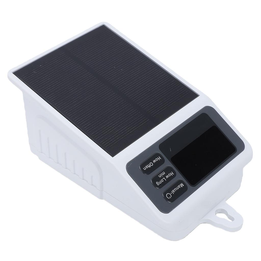 33FT Watering Timer Solar Powered Irrigation Automatic Watering Controller for Garden Plants Indoor Outdoor