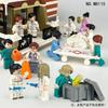 Medical Series Building Blocks, Doctors, Nurses, Figurines, Humanoid Dolls, Assembled Toys, Birthday Gifts, Cartoon Characters.