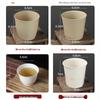 CHULV 60ml Biodegradable Rice Husk Disposable Tea Cups