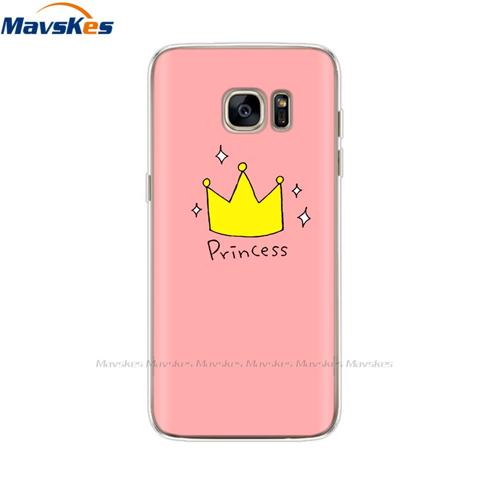 Custodia in Silicone Cartone Animato Per Samsung Galaxy S7 Custodie Cover Fiore Morbido TPU Custodia per Telefono Per Samsung S7 edge G930F G930FD G930W8 Funda