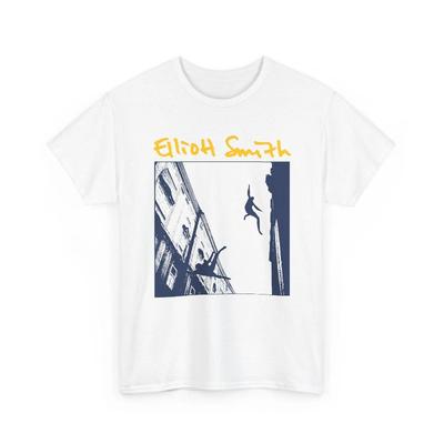 Elliott Smith Tshirt Rounisex Candle Art Tee 90s Indie Music Summer Unisexs And Unisexs Loose And Breathable Tshirt Top