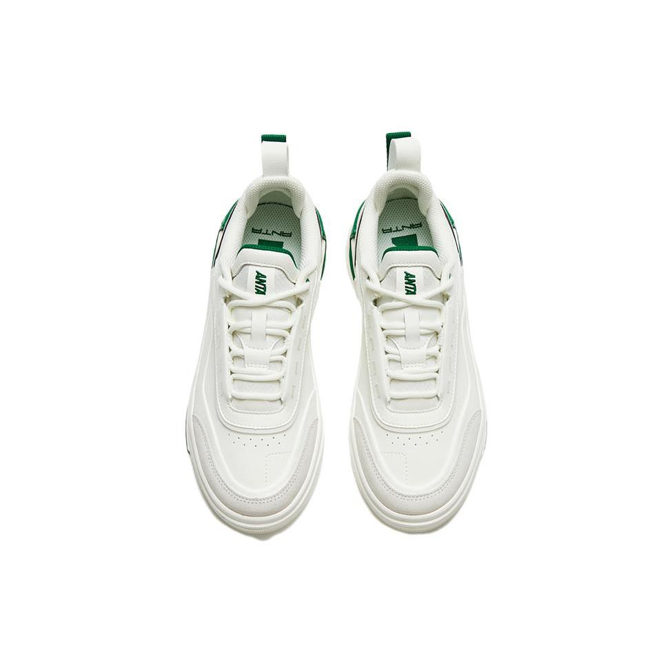 Anta Cushioning Slip Resistant Breathable Cushioning Slip Resistant Breathable Low Top Skateboard Shoes Women's 922248068-1