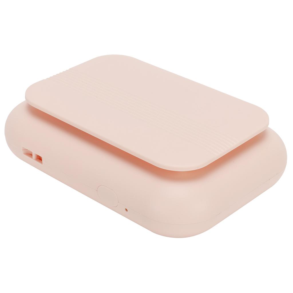 3in 1 Portable Mini Hanging Neck Fan USB Desktop Handheld Bladeless Fan for Home OutdoorPink