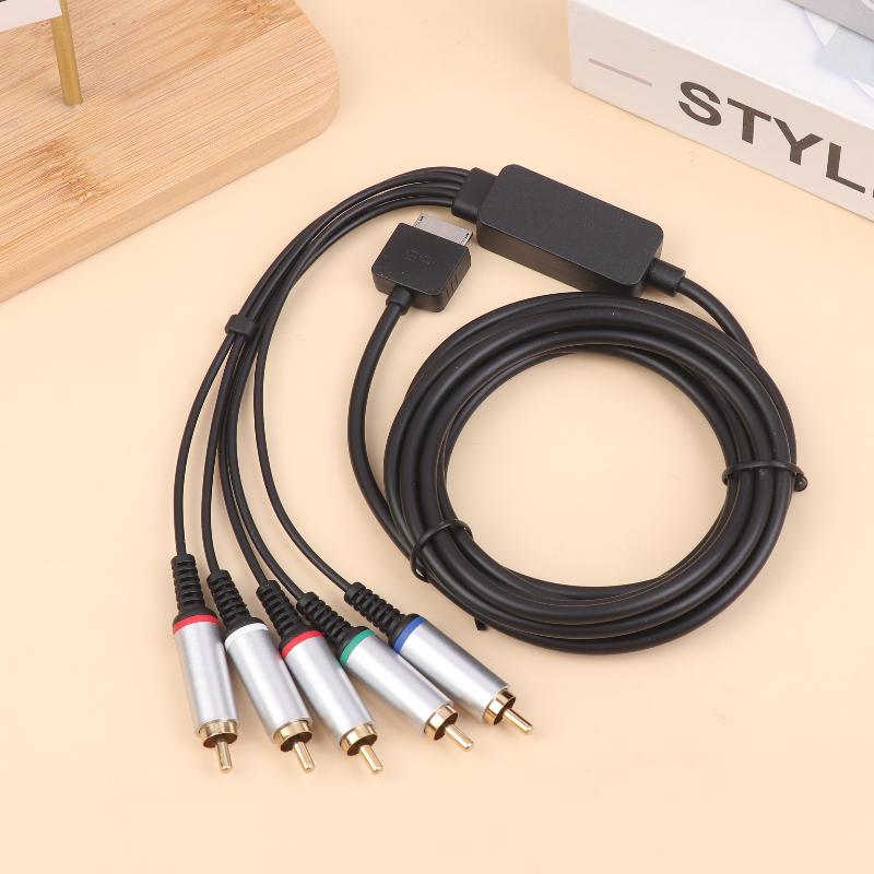 S-AV Cord Audio Video Cable AV Adapter Extension Wire With Capacitor Resistor For PSP GO Game Console Color Difference Line