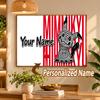 Mimikyu Custom Name Diamond Painting Personalized 5D Full Drill DIY Diamond Art Home Decor