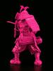 PLAMAX Kamakura Period Samurai Armor Camellia Design Pink Color Edition Scale Assembly Plastic Model Kit 1/12 - - - 1/12